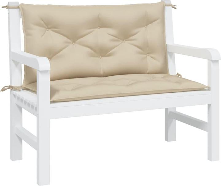 Immagine prodotto VidaXL Cuscini per panca da giardino 2 pezzi. Tessuto O x Ford (100 x 50 x 7 cm)