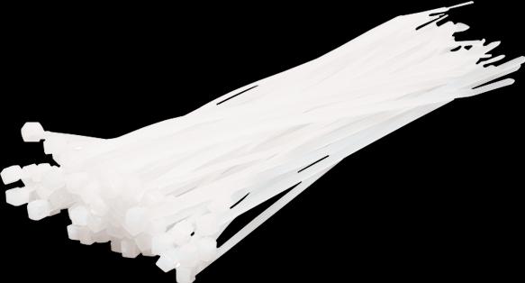 Produktbild LogiLink Kabelbinder Set 100 Stück, Länge: 150 mm, Stärke: 2,5 mm (Kunststoffkabelbinder, 150 mm, 100 Stk.)