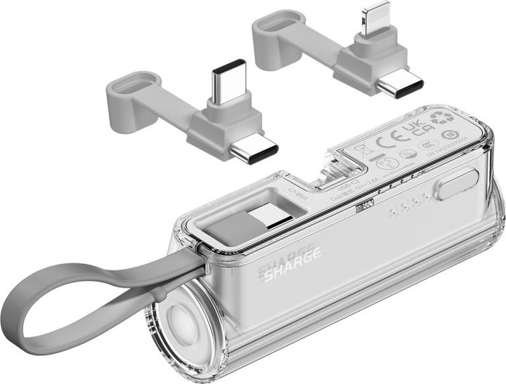 Actual product image Sharge Flow Mini WHI (5000 mAh, 12 W, 12 Wh)