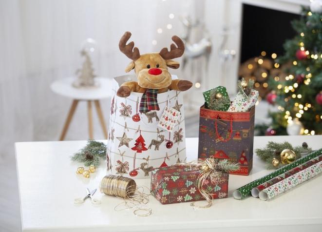 Actual product image MICA Living Gift bag - Christmas - approx. 18 x 23 x 10 cm (Gift bag)