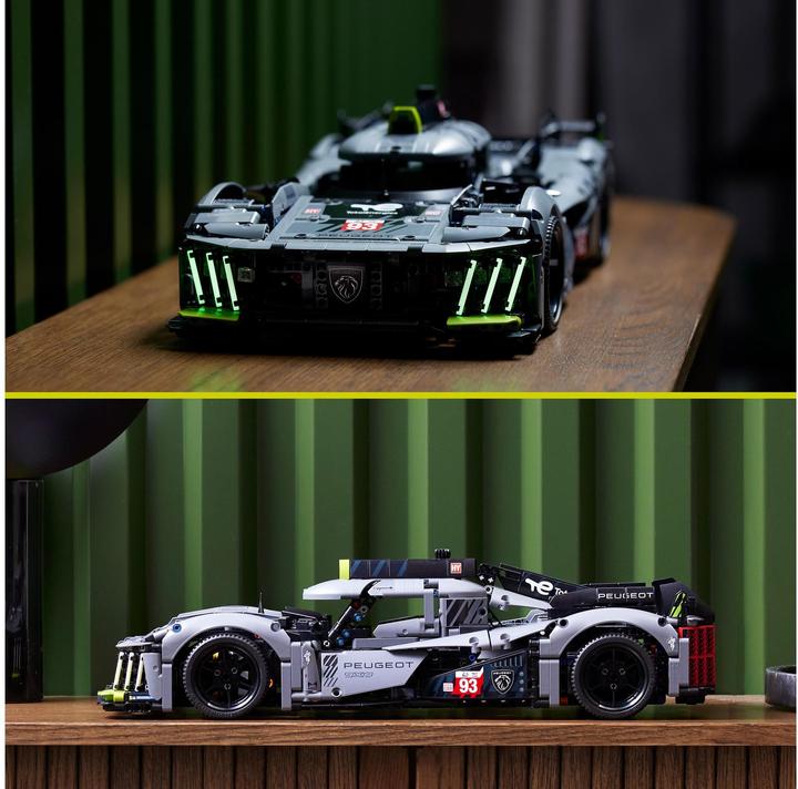 Image du produit LEGO Peugeot 9X8 24H Le Mans Hybrid Hypercar (42156, LEGO Technic)