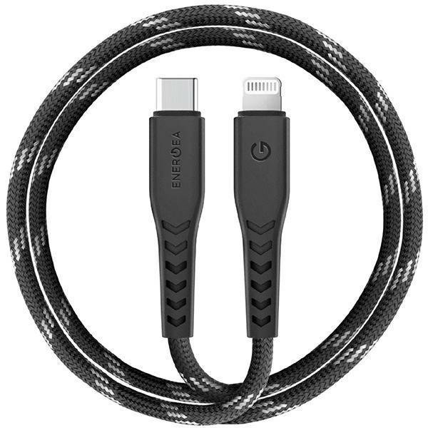 Produktbild Energea kabel Nyloflex USB-C - Lightning C94 MFI 3m czarny/black (3 m, USB 3.2 Gen 1)
