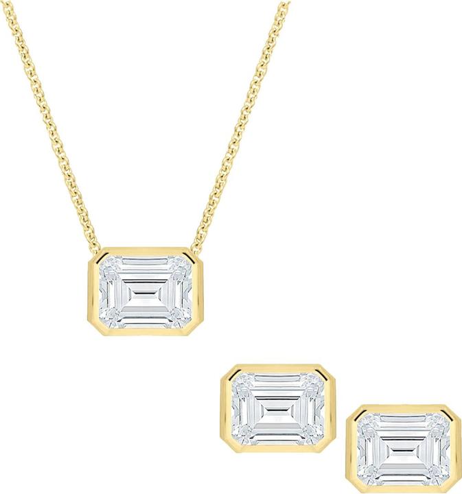 Produktbild Candy Schmuckset Camden, 925 Sterling Silber, vergoldet (925 Sterling Silber, 18k vergoldet)