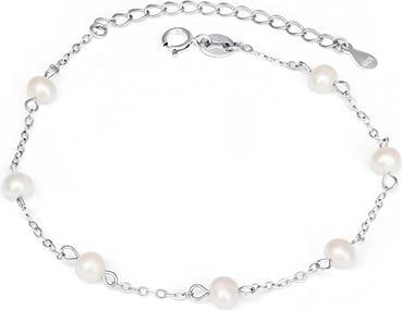 Produktbild Agato Charming silver bracelet with pearls AGB784/21P