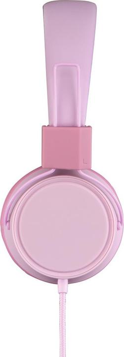 Image du produit Thomson HED8100P Casque d'écoute pour enfants, supra-auriculaire, avec câble, limiteur de volume, rose