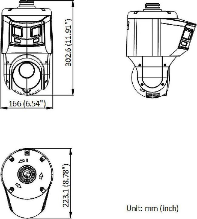Actual product image Hikvision TandemVu 6+4MP 25X Colorful &