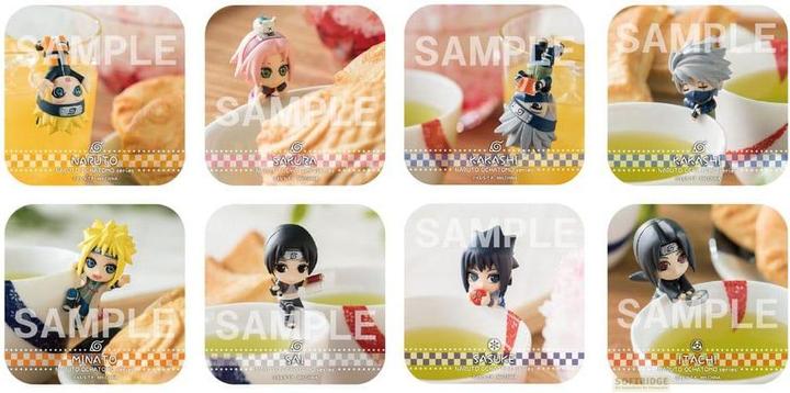 Immagine prodotto Megahouse Naruto Shippuden Serie Ochatomo Figure da collezione 5 cm Konoha Break Time Assortimento (8)