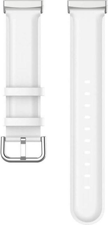 Actual product image Cover-Discount Fitbit Versa / Sense - Leather Bracelet white (Faux leather, Versa 3, Sense)