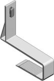 Van der Valk Solar Systems 729530 Aluminium Slimline roof hook 40-50mm