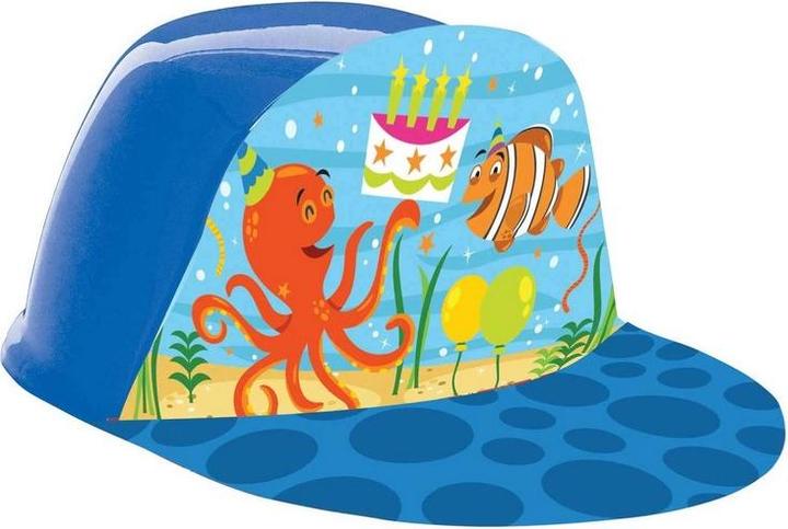 Produktbild Generic Meerestiere Partyhütchen Ocean Buddies Kunststoff Geburtstag