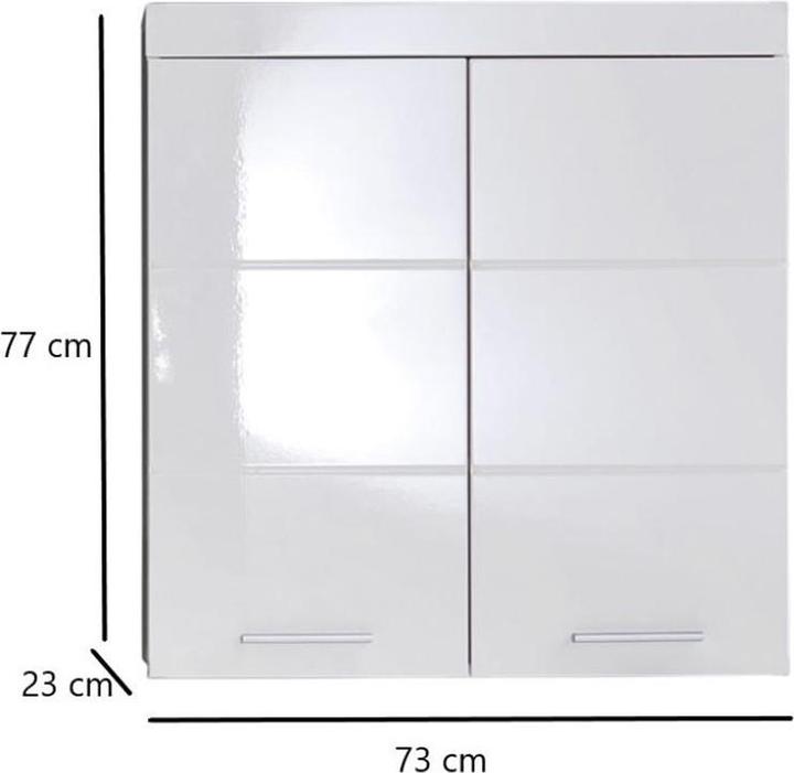 Actual product image Trendteam Amanda (73 x 23 x 77 cm)