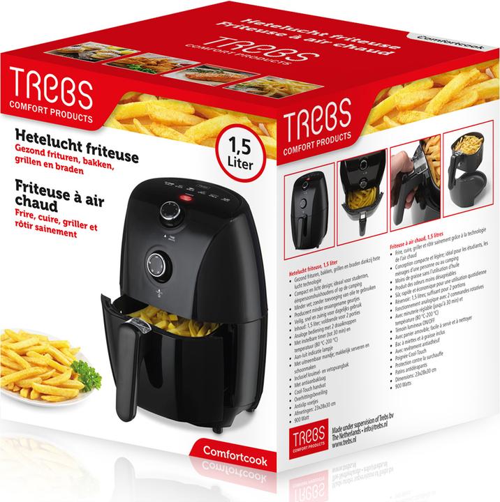 Actual product image Trebs Hot air fryer