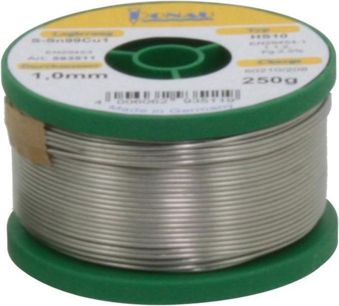 Image du produit Donau Etain de soudure sans plomb Ag3,8 bobine 250 g (Souder)