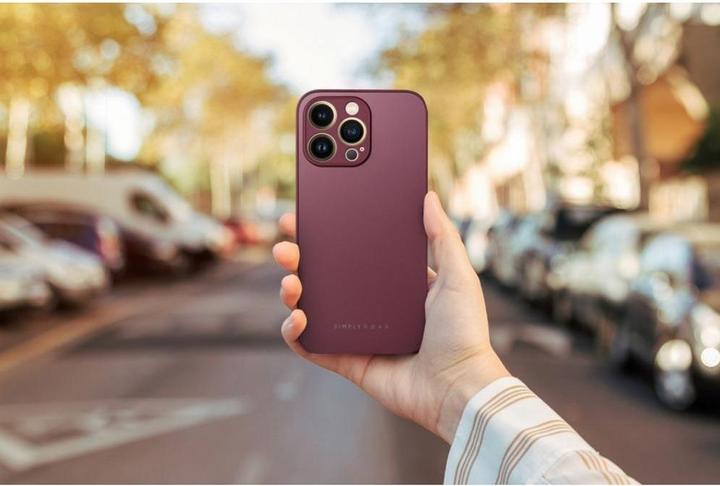 Immagine prodotto Roar SM Custodia in vetro opaco per iPhone 14 rosso vino (Apple iPhone 14)