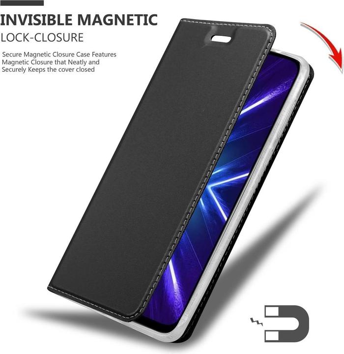 Actual product image Cadorabo Book Classy Style Cover (Honor 9X)