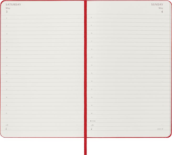 Actual product image Moleskine Tageskalender (A5, English)