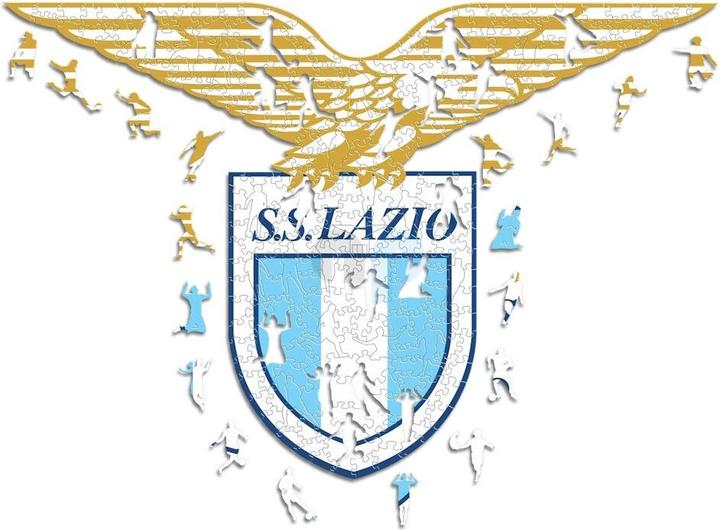 Actual product image Iconic SS Lazio - Logo - Wooden Puzzle Size S (150 pieces) (150 pieces)