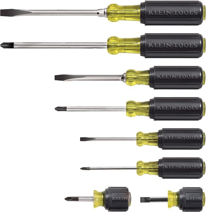 Actual product image Klein Tools 85078 Screwdriver, 8-piece set
