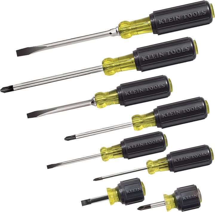 Actual product image Klein Tools 85078 Screwdriver, 8-piece set
