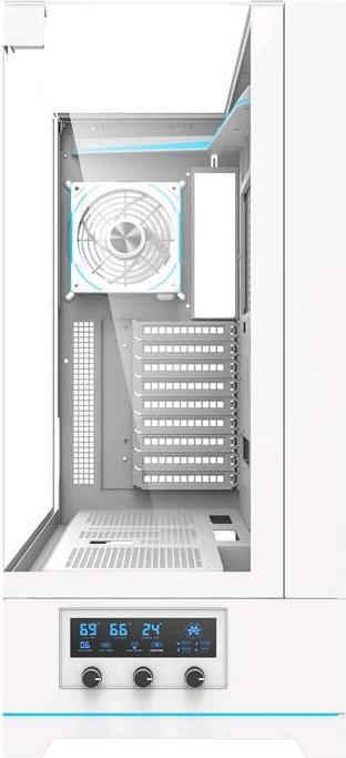 Produktbild Darkflash Tech Darkflash DY450L PRO computer case with fan (white) (ATX, ITX, mATX)