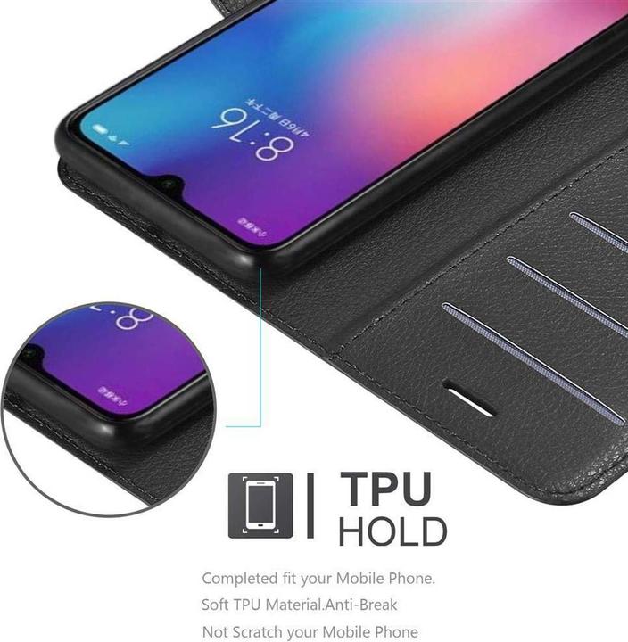 Actual product image Cadorabo Book with stand function cover (Mi 9)
