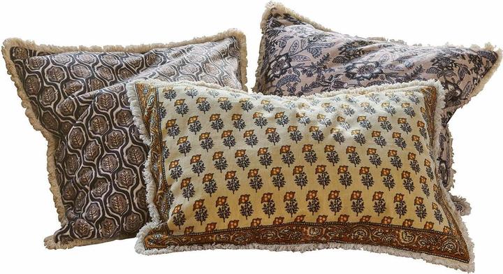 Immagine prodotto Loberon Set di 3 copricuscini Zandora colorati (40 x 60 cm)