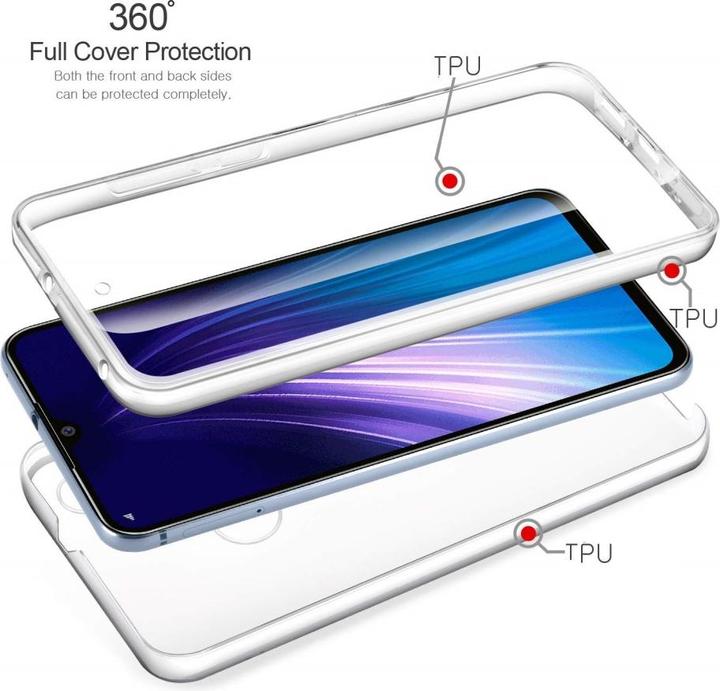 Produktbild Screenguard 360° Screen & Body Protector Xiaomi Redmi Note 8 Hülle mit Folie (Xiaomi Redmi Note 8)