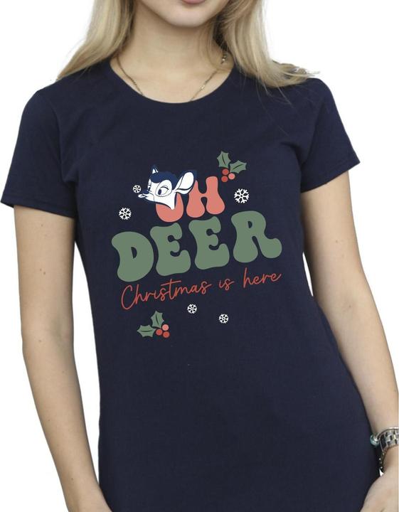 Immagine prodotto Disney Maglietta da donna/ragazzo in cotone Bambi Oh Deer (L)