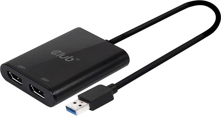 Image du produit Club 3D CSV-1477 USB A à DisplayPort (DP, 9.30 cm)