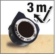 Actual product image Kraftwerk Prof. tape ruler 8 m x 27 mm (mm)