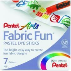 Produktbild Pentel Stoffmalkreide Fabric 7er (Mehrfarbig, 1 x)