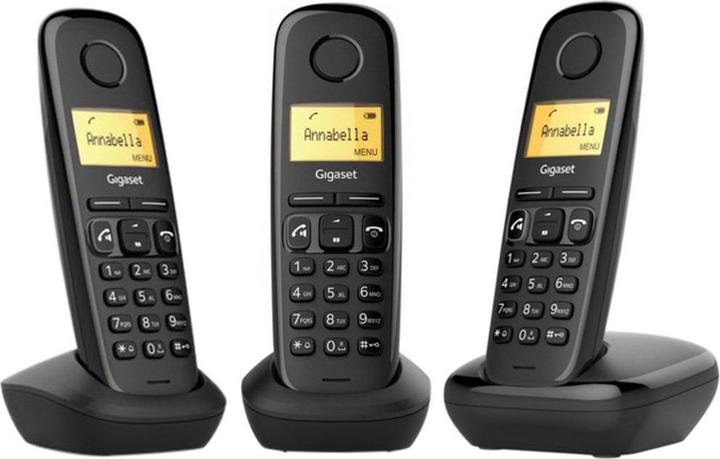 Actual product image Gigaset A270 TRIO Black