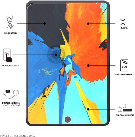 Actual product image Eiger Mountain Glass Clear Tablet (1 Piece, IPad mini (2021))