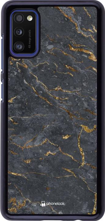 Actual product image PhoneLook Grey Gold Marble cover (Samsung Galaxy A41)