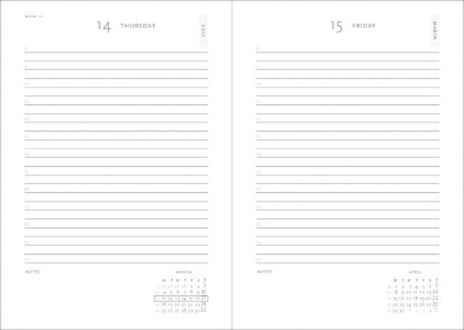 Actual product image Paperblanks Agenda Mini (German)