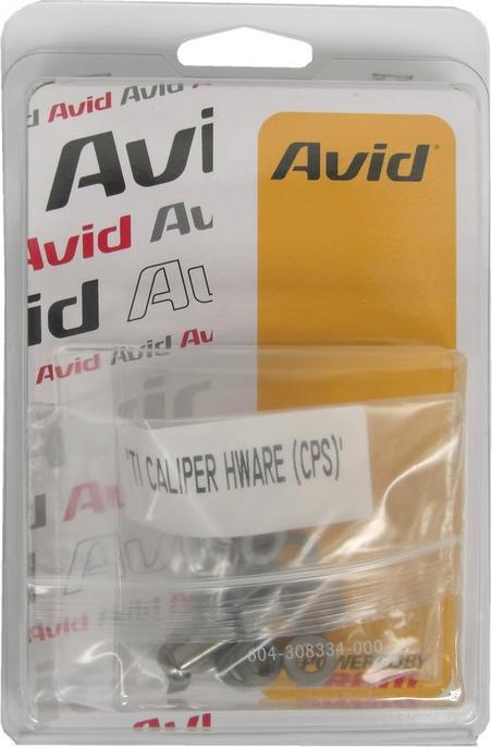Actual product image Avid Caliper Mounting Hardware Titanium T25 CPS Includes Calipe