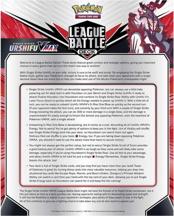 Immagine prodotto Pokémon League Battle Decks (Inglese, Ponte)