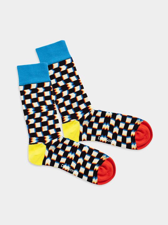 Produktbild DillySocks Colorful Distortion (Einzelpack, 36 - 40)
