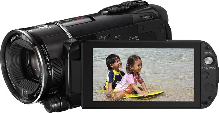 Actual product image Canon Legria HF S200, Full-HD Flash Camcorder (6.01 Mpx, 10 x)