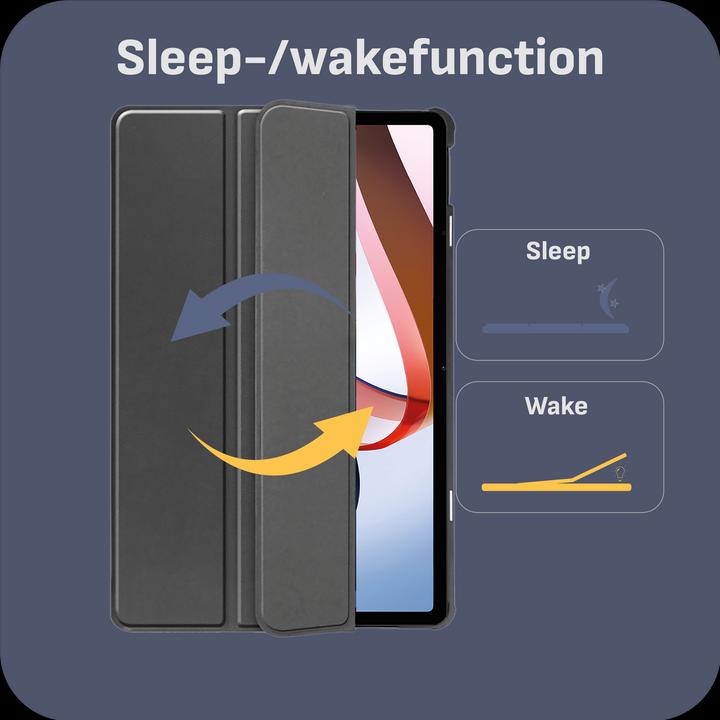 Actual product image Cazy Premium Smart Case Compatible with Xiaomi Redmi Pad - Protective Case Cover - Automatic (Xiaomi Redmi Pad)