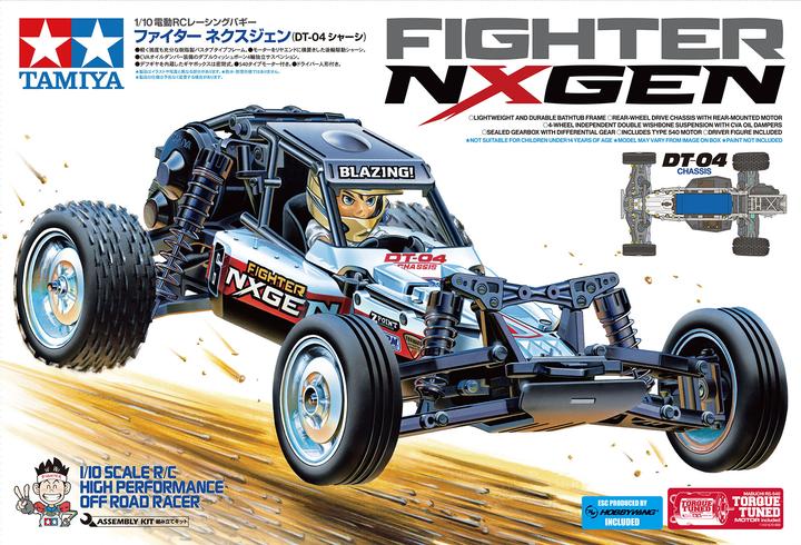 Immagine prodotto Tamiya 1/10 RC Fighter NXGEN (DT-04) (Kit)