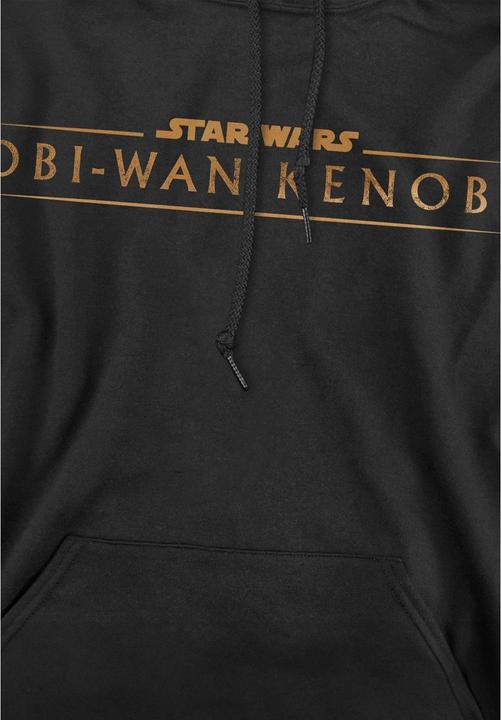 Immagine prodotto Star Wars Felpa con Cappuccio Obi Wan Kenobi Logo Uomo (L)