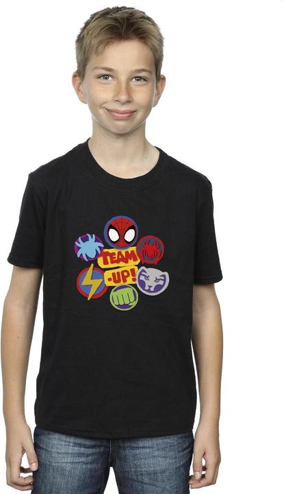 Actual product image Boys Spidey And His Amazing Friends Team Up T-Shirt (104)