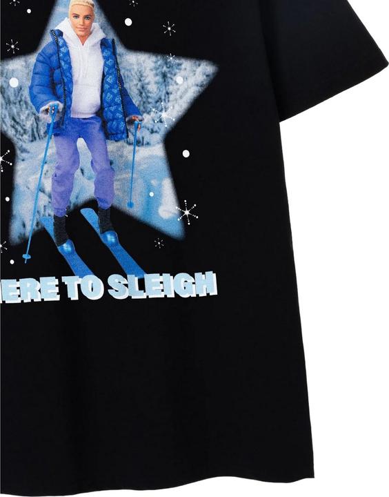 Immagine prodotto Barbie Here To Sleigh Maglietta Ken () Uomo (M)