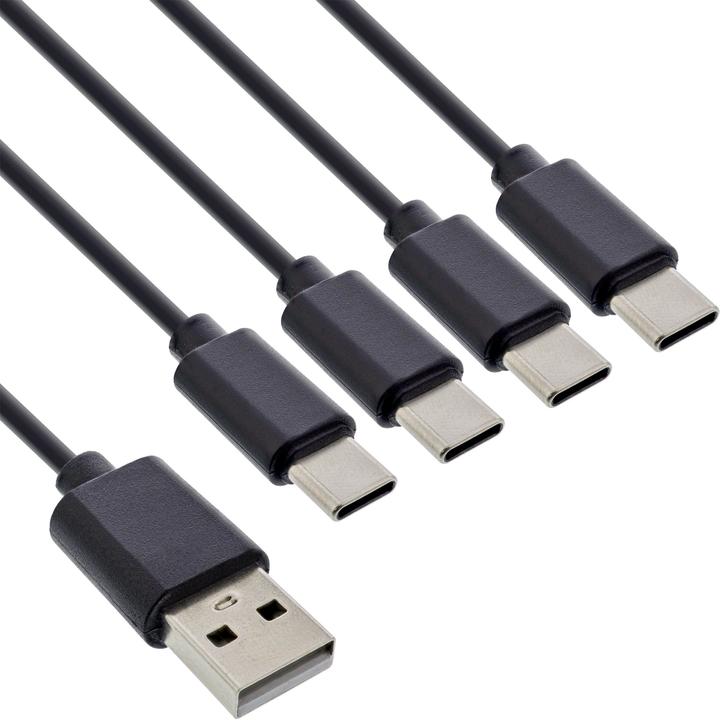 InLine 4in1 (0.50 m, USB 2.0)
