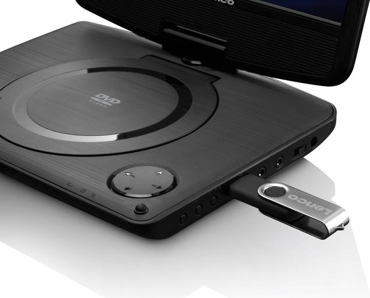 Image du produit Lenco DVP-935 - Lecteur de DVD portable avec batterie - 9 pouces - Noir (Lecteur de DVD portable)