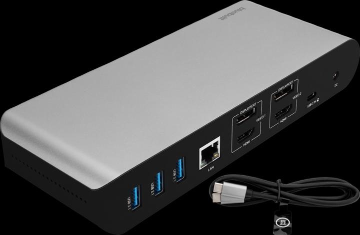 Immagine prodotto Bluebuilt DisplayLink Docking Station Pro met USB-C (BBDS14IN1) (USB-C)
