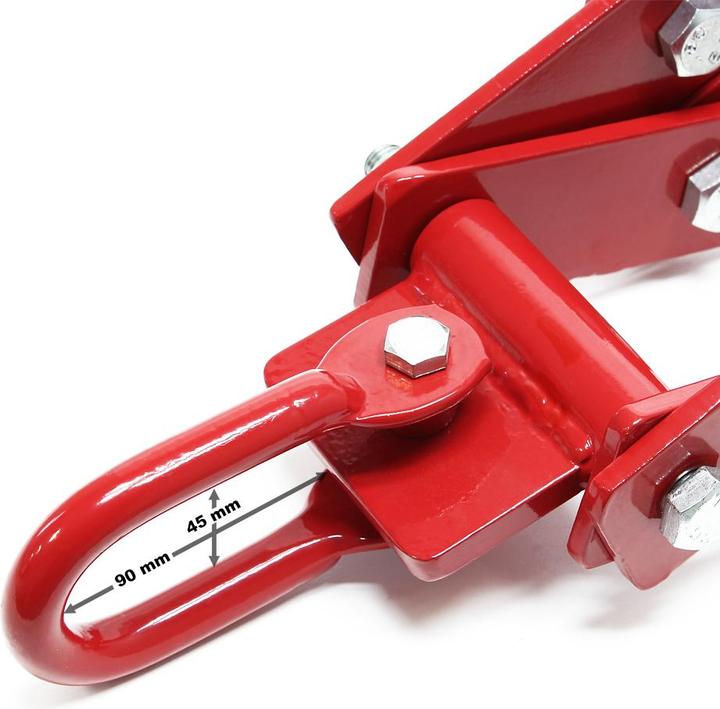 Image du produit Wiltec Pince forestière pour troncs max. 850 mm, Force 1500 kg, Pince de levage, 4 Mandrins de serrage (850 mm)