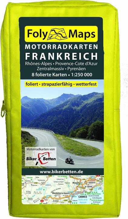 Immagine prodotto FolyMaps Motorradkarten Frankreich Süd