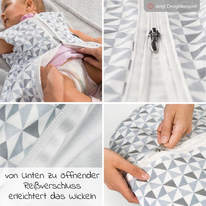 Produktbild Alvi Schlafsäcke Kugelschlafsack Mäxchen Thermo - Jersey - Sternenhimmel (Winter)